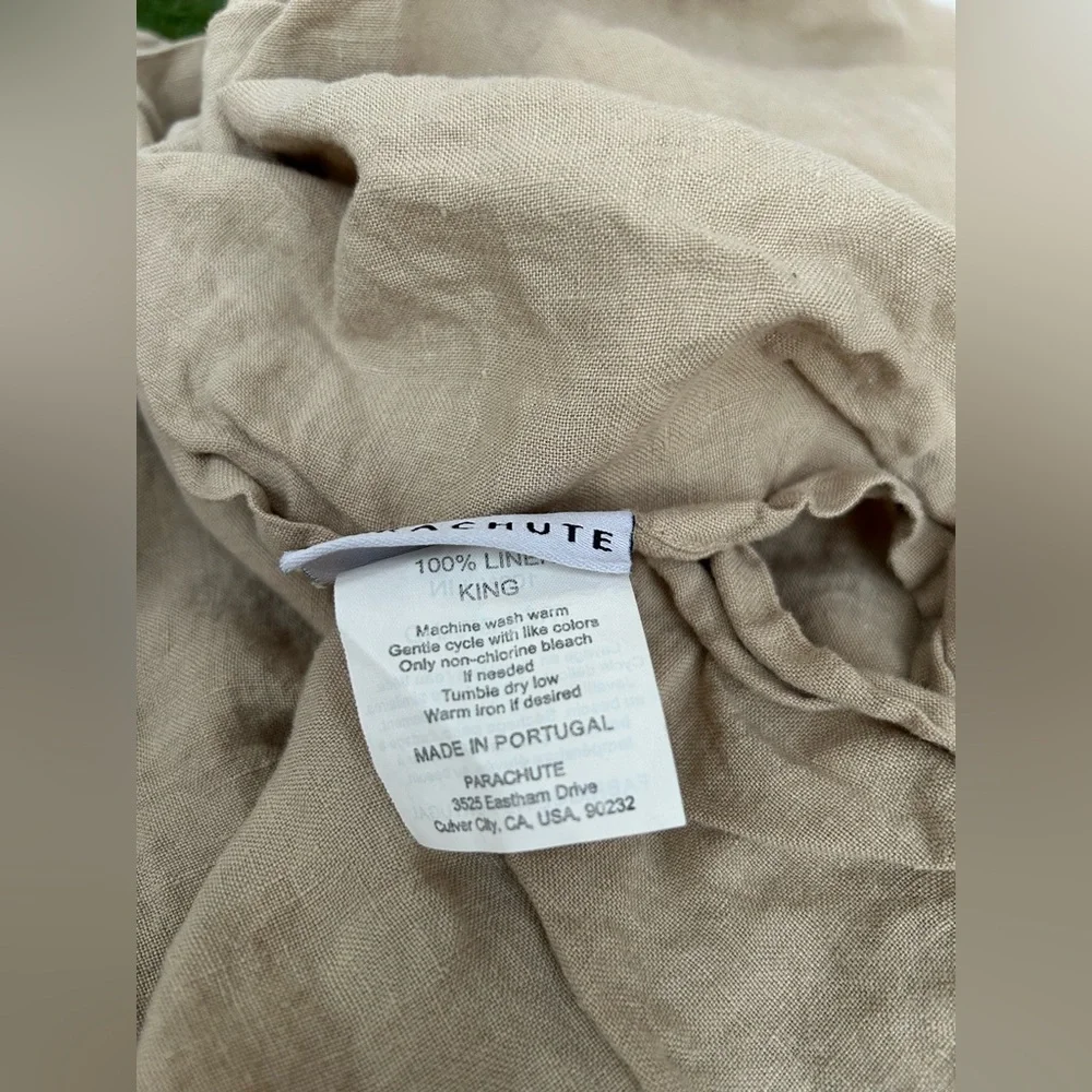 Parachute pillow cover 100% LINEN KING/NEW